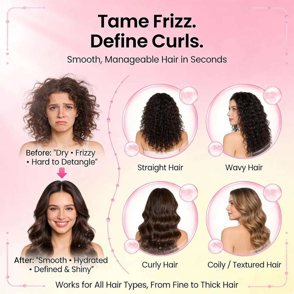 Plurrshye Detangling Spray Brush