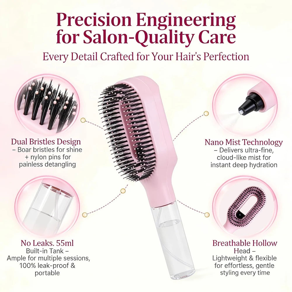 Plurrshye Detangling Spray Brush