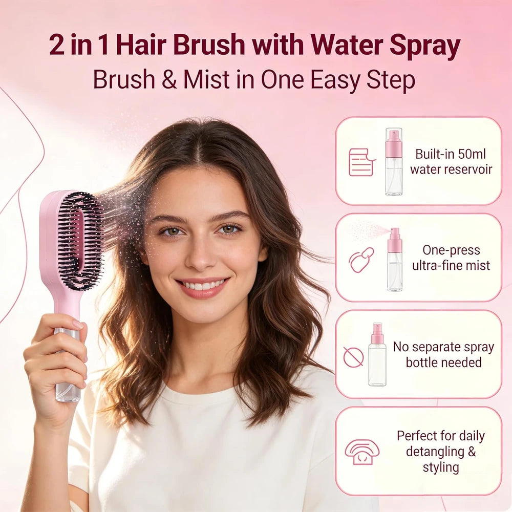 Plurrshye Detangling Spray Brush